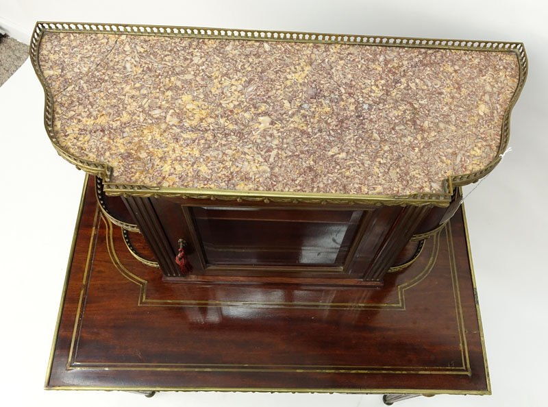 19th Century French Louis XVI Style "Bonheur du Jour" Lady's Writing Desk