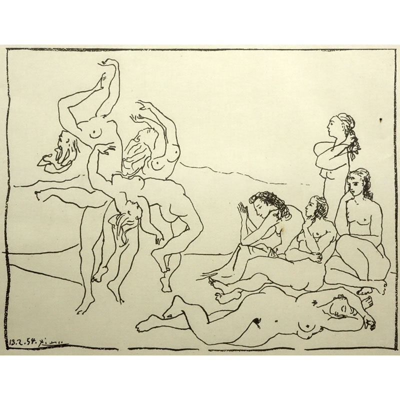 Grouping of Two (2) Picasso Prints