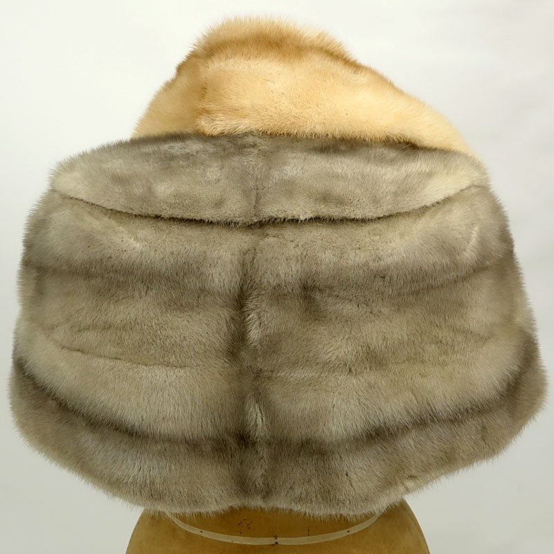 Grouping of Two (2) Mink Stole and Collar