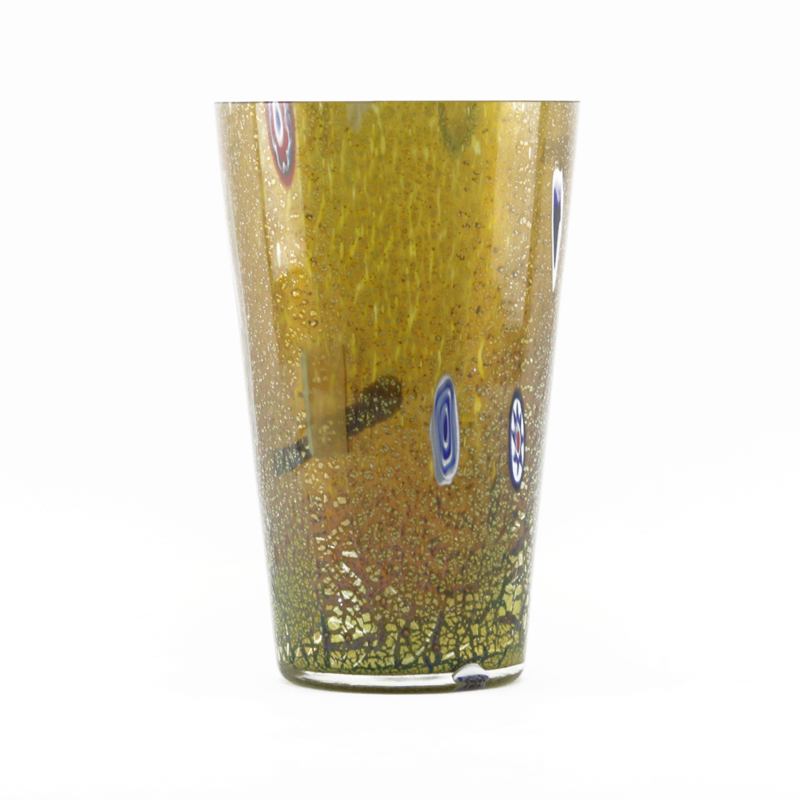 Vintage Murano Vetro Artistico Art Glass Vase