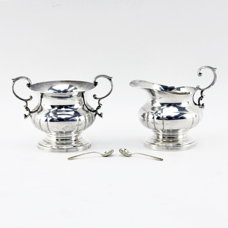 Grouping of Four (4) Sterling Silver Tabletop Items