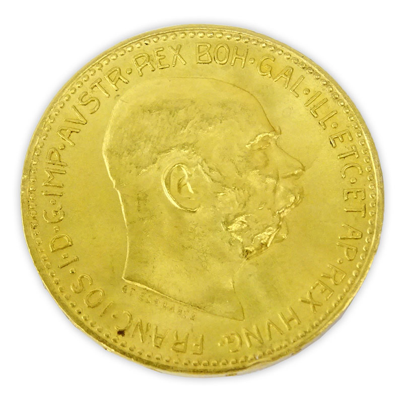 1915 Austrian 20 Corona Gold Coin