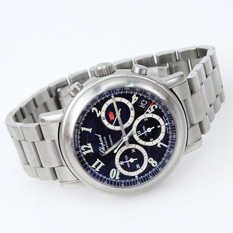 Men's Chopard Mille Miglia Edition Jacky Ickx Stainless Steel Bracelet ...