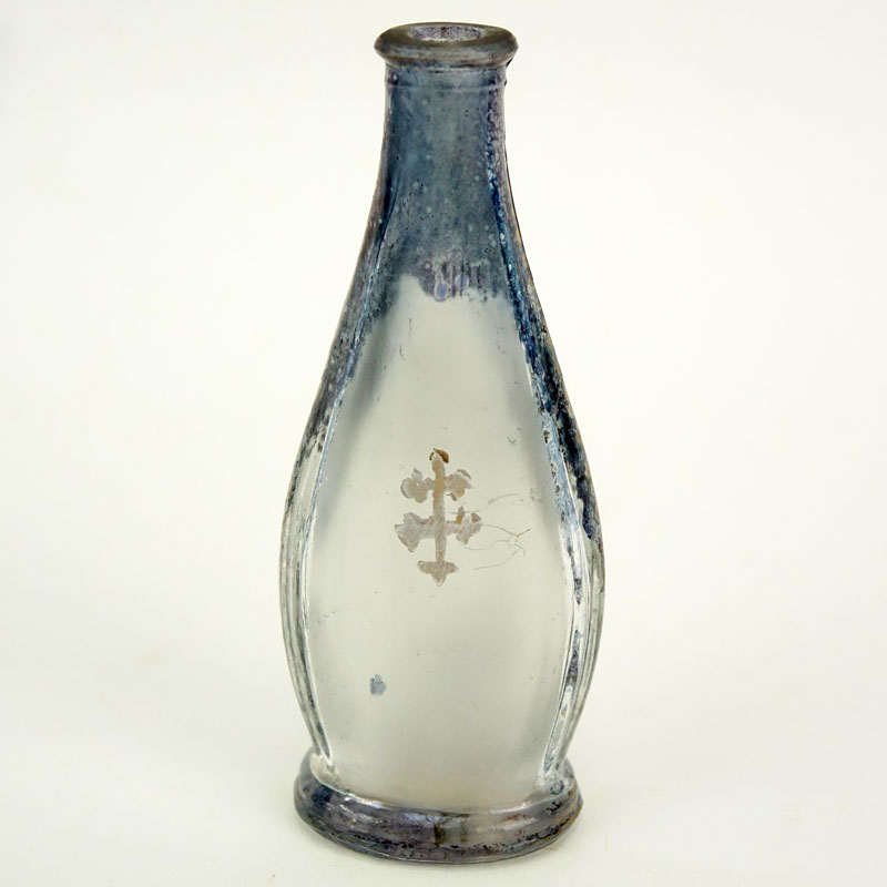 Antique Daum Nancy Enameled Miniature Vase