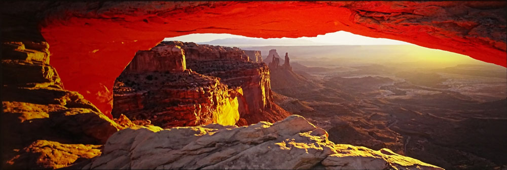 Peter Lik, Australian (born 1959) 	Ilfochrome Print "Echoes of Silence" (Canyonlands National Park, Utah)