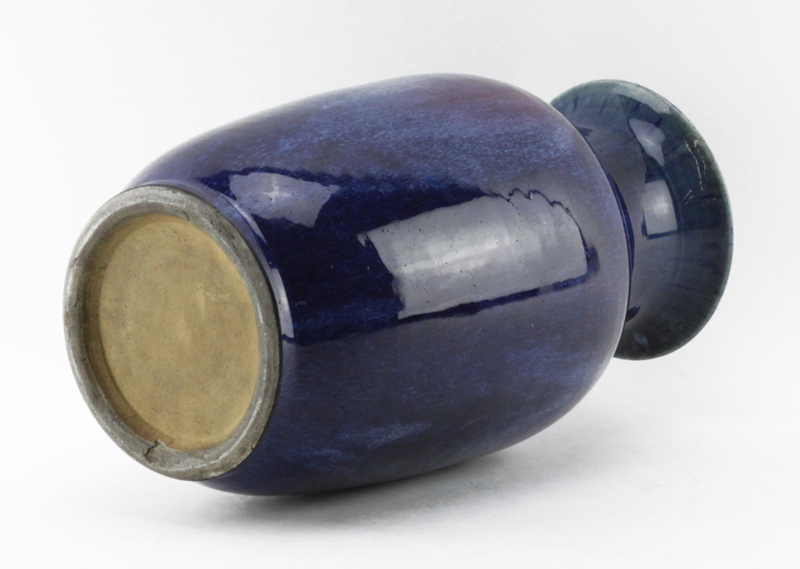 19/20th Century Chinese Flambé Glaze Porcelain Vase