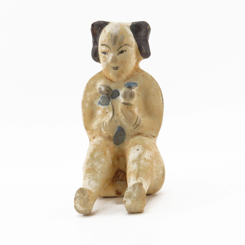 Early Chinese Erotic Pottery Figure