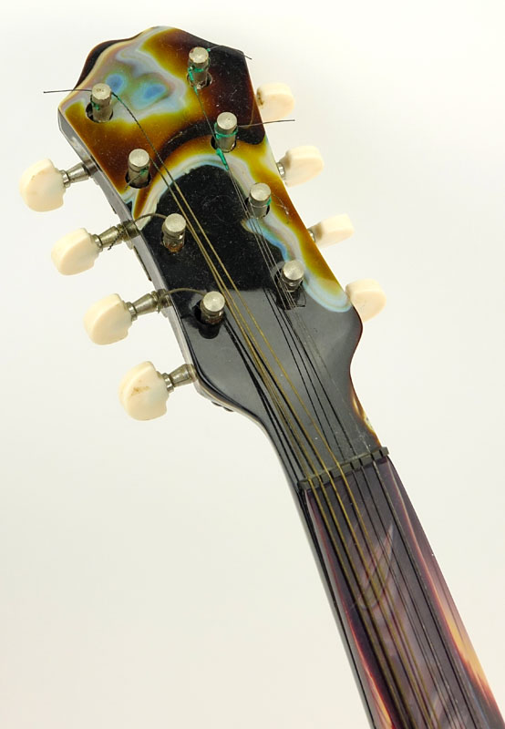 Dino Rosin Murano Glass Mandolin Sculpture