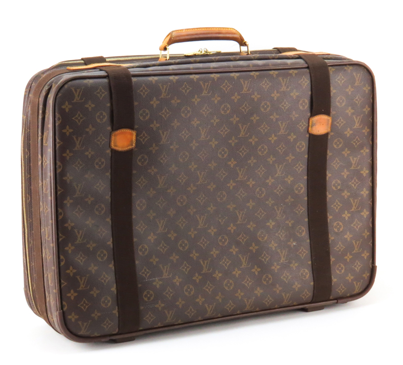 Louis Vuitton Monogram Soft Case Brown Travel Bag