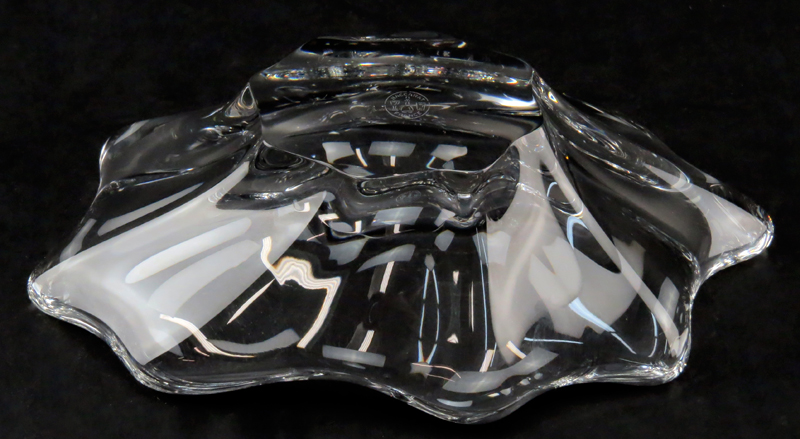 Baccarat "Cadix" Crystal Ashtray in Original Box #712425