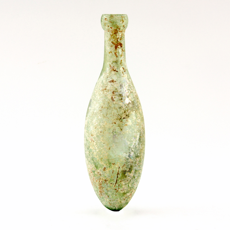 Ancient Roman Glass Bottle