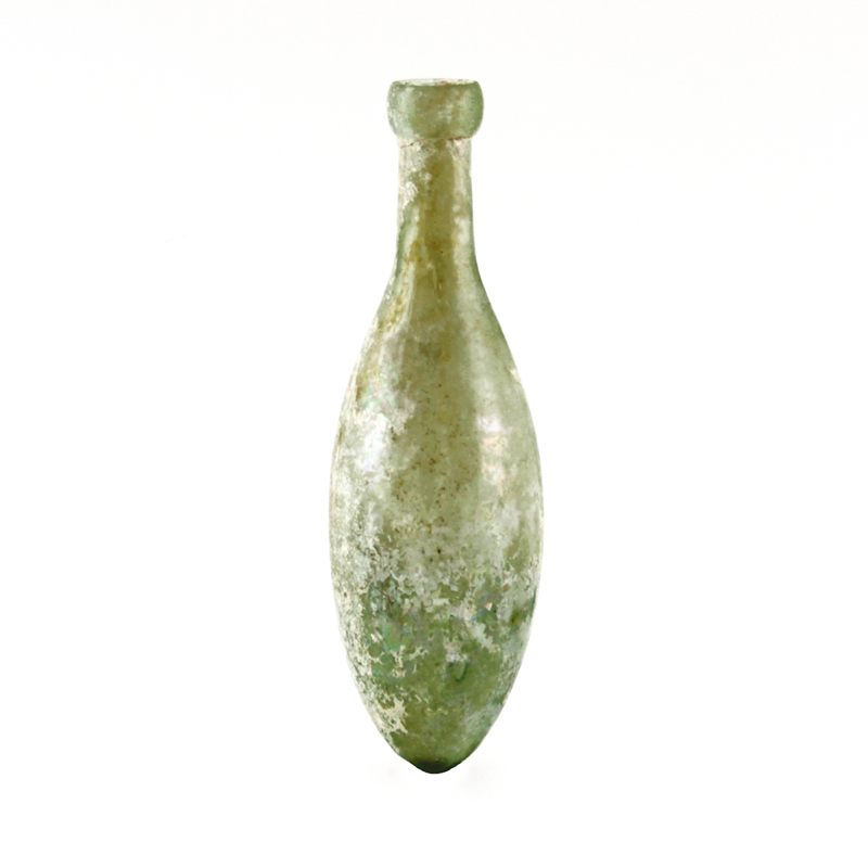 Ancient Roman Glass Bottle