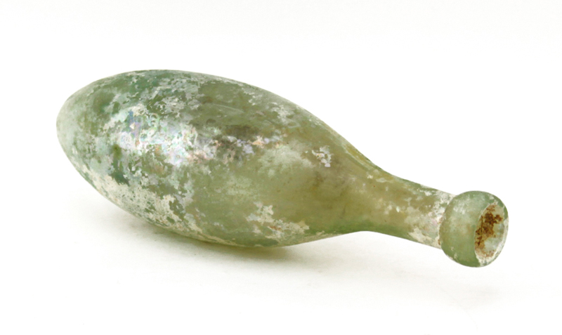 Ancient Roman Glass Bottle