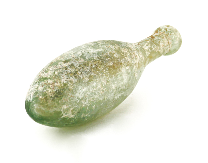 Ancient Roman Glass Bottle