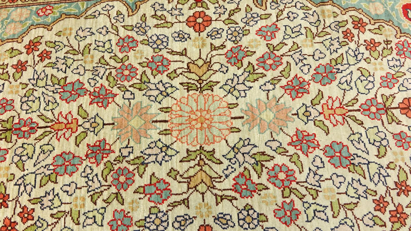 Modern Chinese Silk Rug