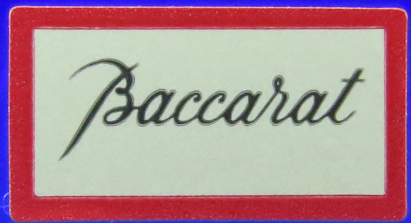 Baccarat "Neptune" Cobalt Crystal Vase in Original Box #792549