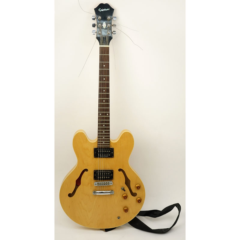 Epiphone Seymour Duncan Guitar Model Dot in hardshell Case