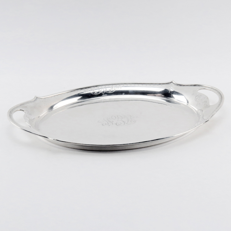 Gorham Sterling Silver Handled Tray