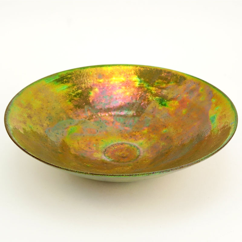 Beatrice Wood, American (1893-1998) Iridescent glazed earthenware bowl