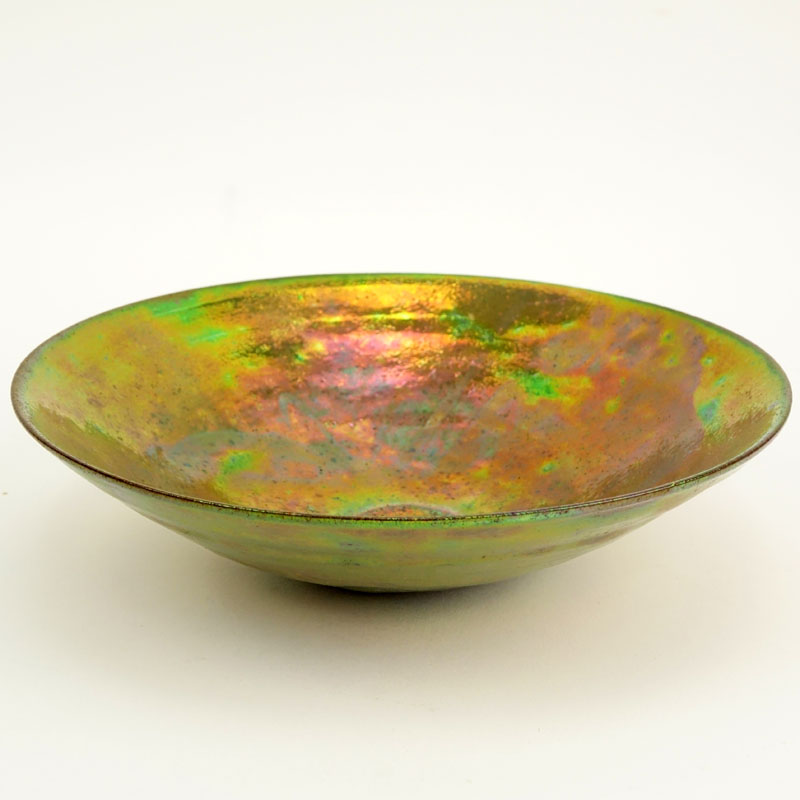 Beatrice Wood, American (1893-1998) Iridescent glazed earthenware bowl