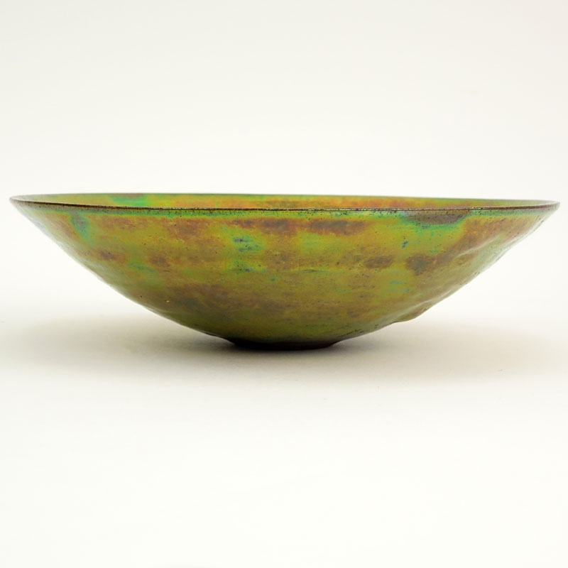 Beatrice Wood, American (1893-1998) Iridescent glazed earthenware bowl