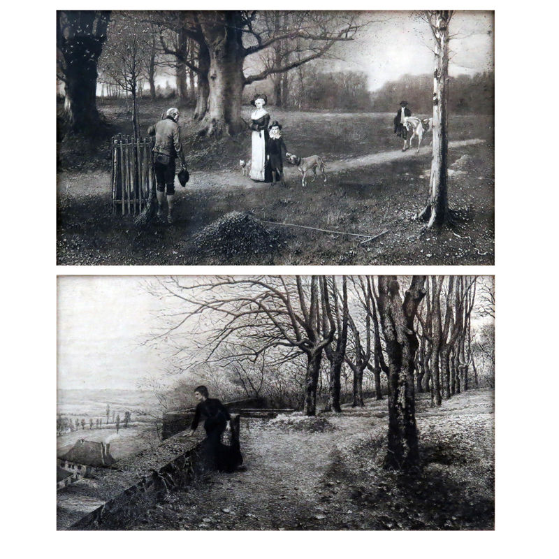 Grouping of Two (2) 19/20th Century European School Etchings