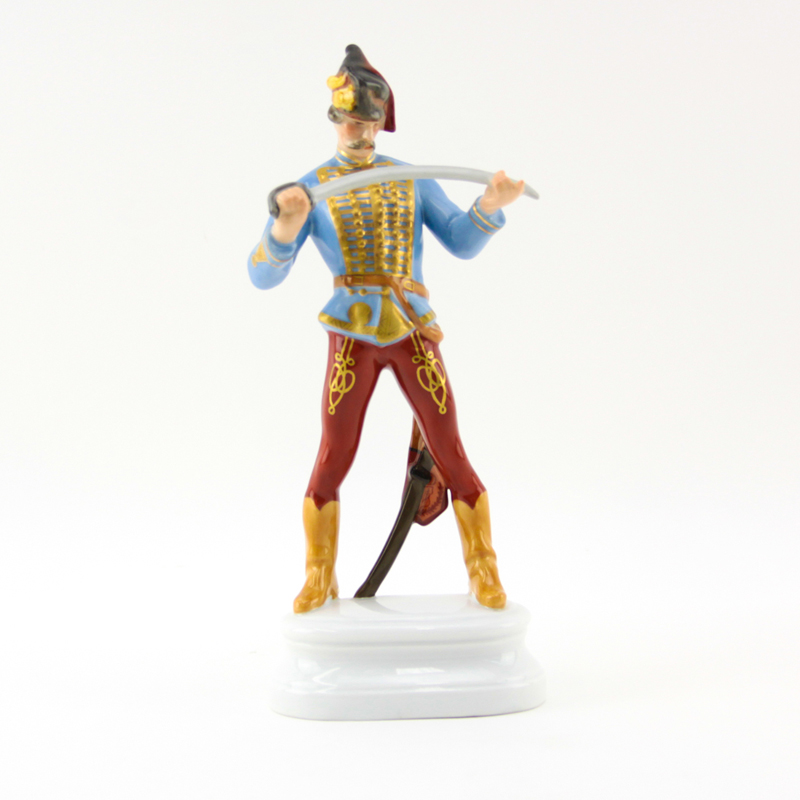 Herend Hadik Hussar Soldier Porcelain Figurine #5526