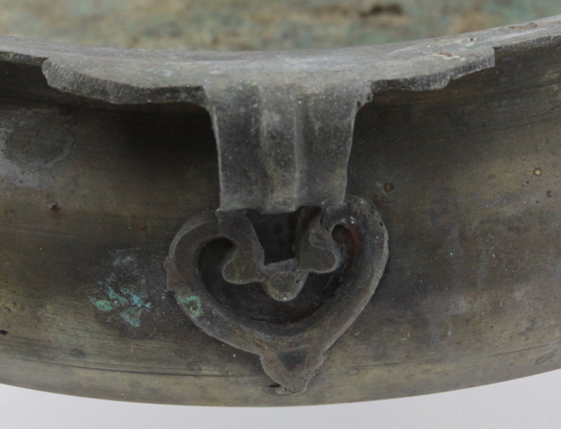 19/20th Century Chinese Bronze Neolithic Style Incense Burner