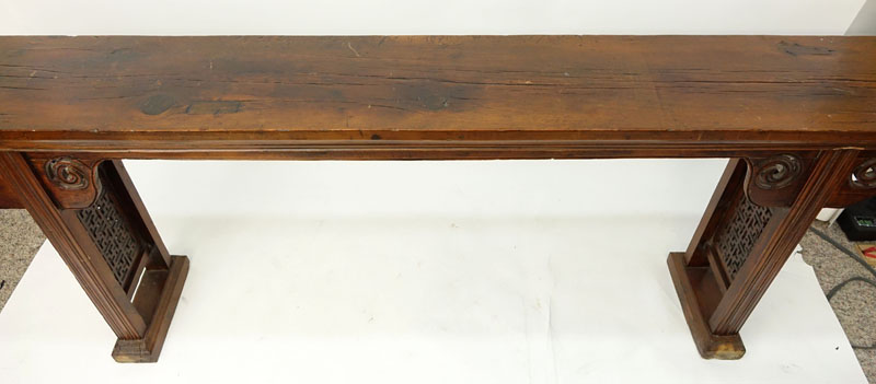 19/20th Century Chinese Wood Altar Table