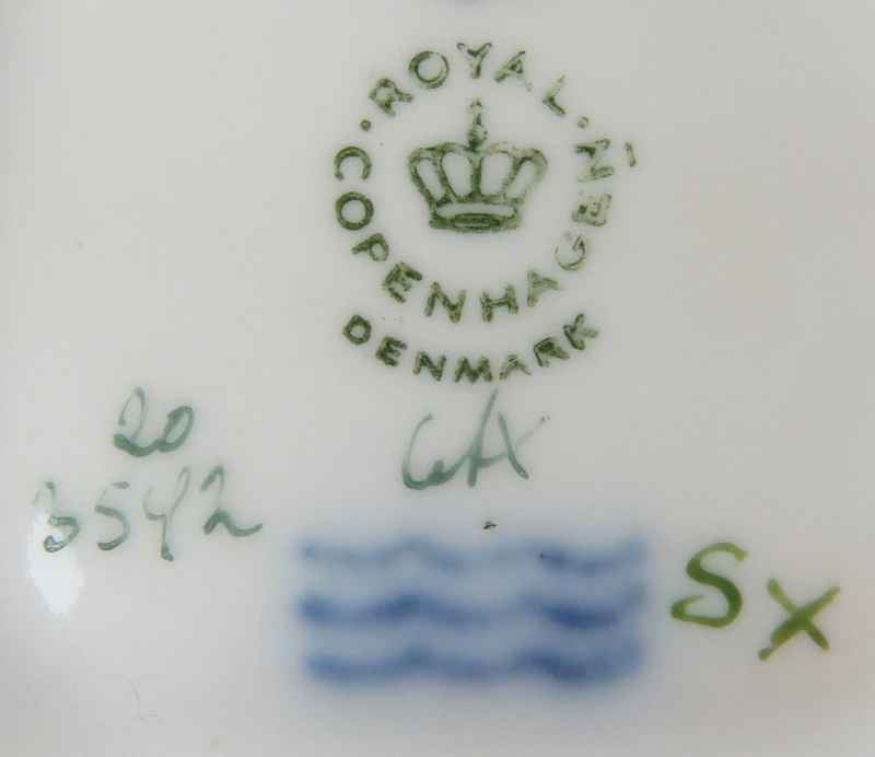 Royal Copenhagen Flora Danica Porcelain Miniatures