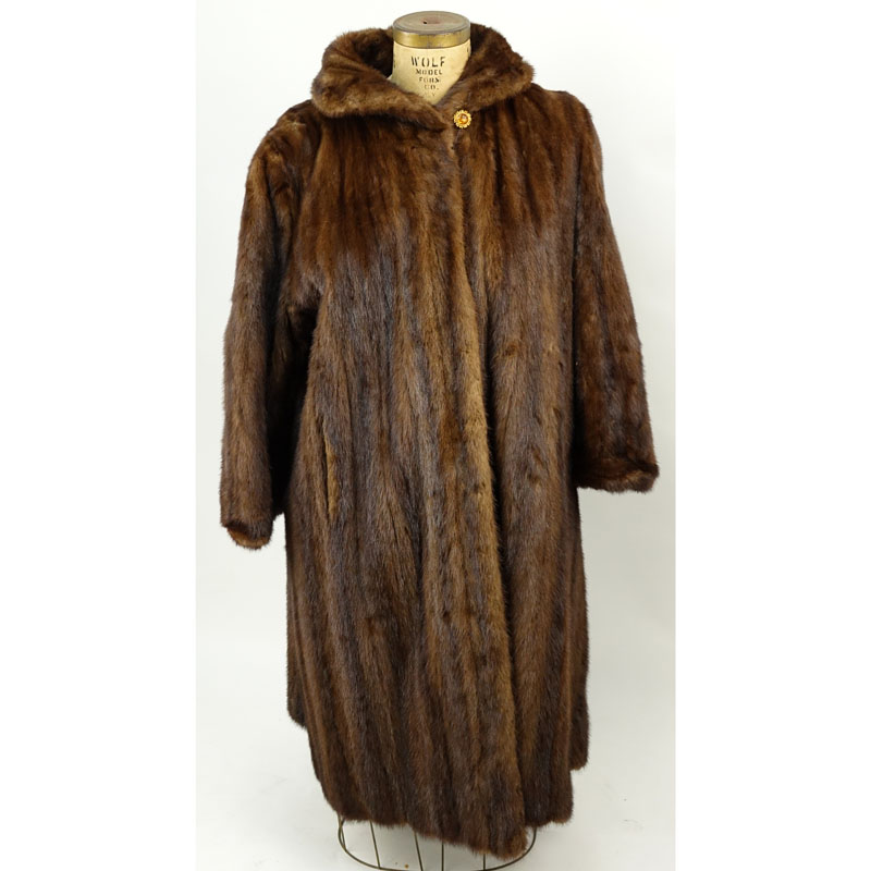 Lady's Vintage Ranch Mink Coat