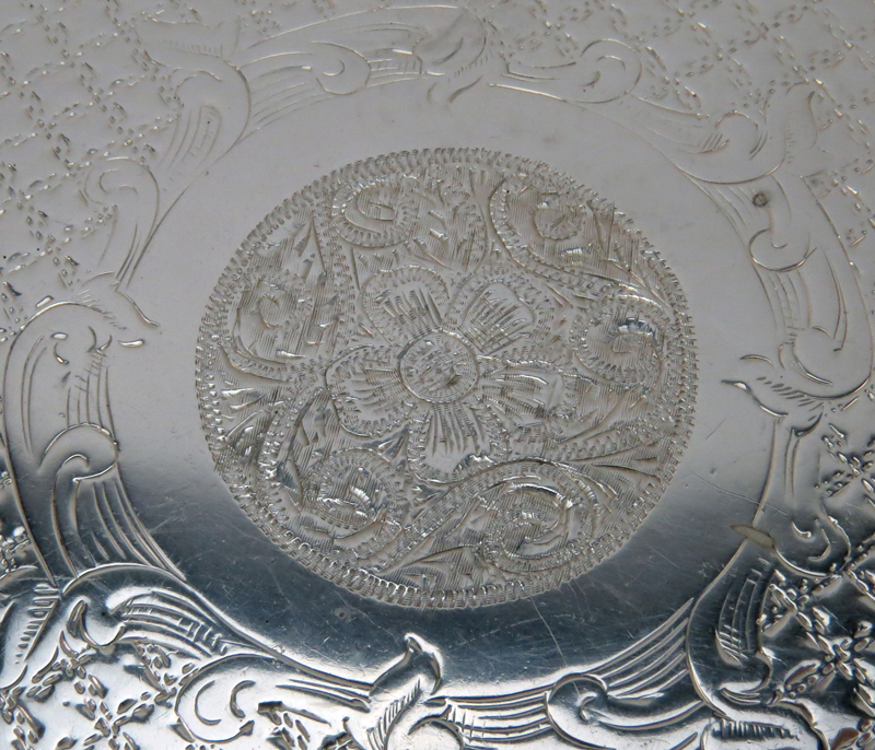 Vintage S. Kirk & Son Sterling Silver Salver.