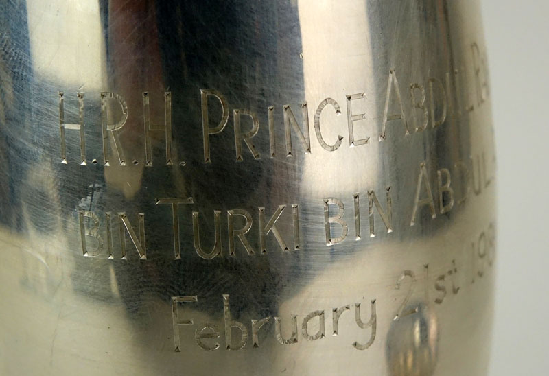 Grouping of Four (4) Sterling and Hallmarked Chalices and Kiddush Cups