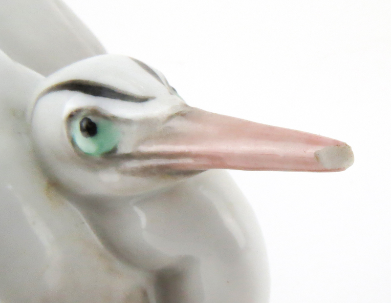 Vintage German Porcelain Bird Group Figurine