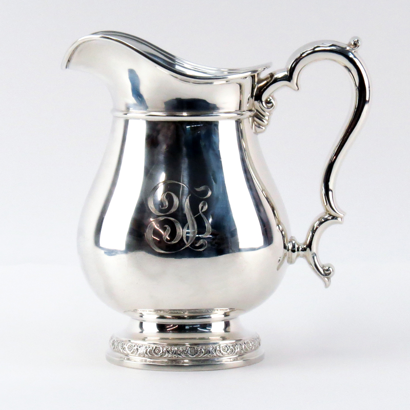 International Sterling Silver Pitcher