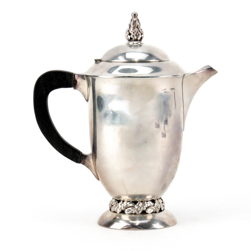 Vintage Sterling Silver Coffee Pot