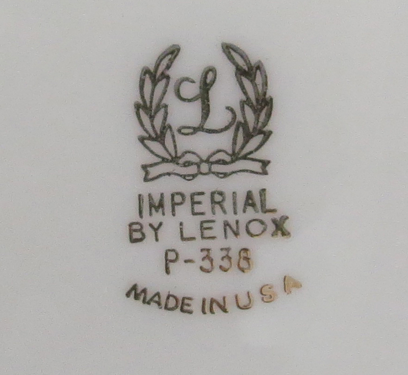 One Hundred Twenty Seven (127) Piece Lenox "Imperial" Partial Dinnerware Set