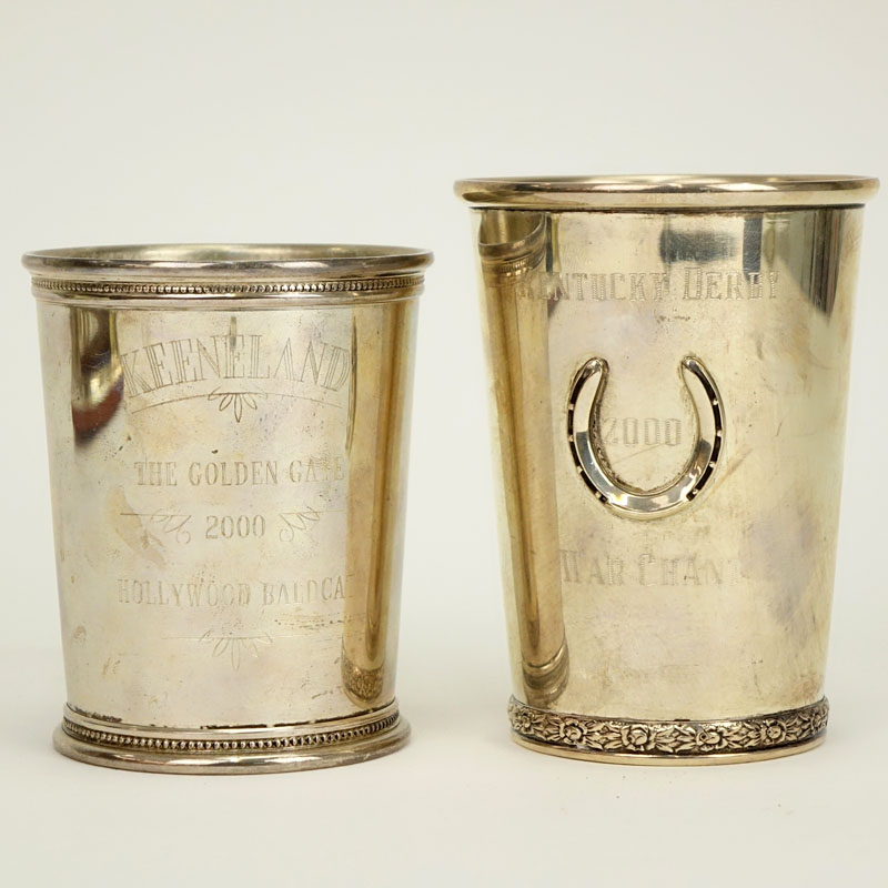 Two (2) Sterling Silver Julep Cups