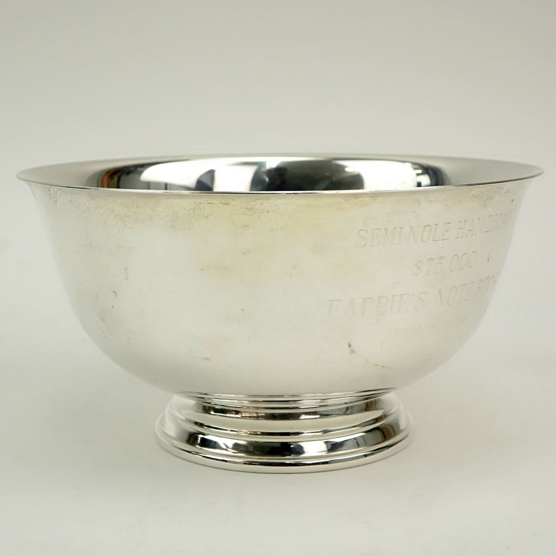 International Sterling Silver Paul Revere Reproductions Bowl