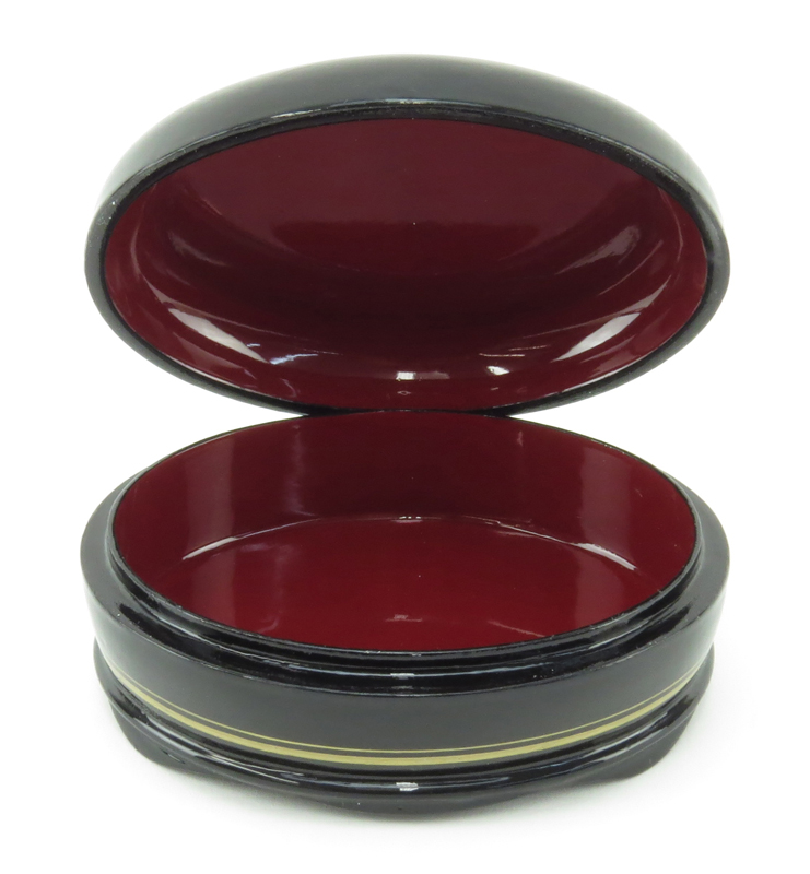 Russian "Erotica" Lacquered Box