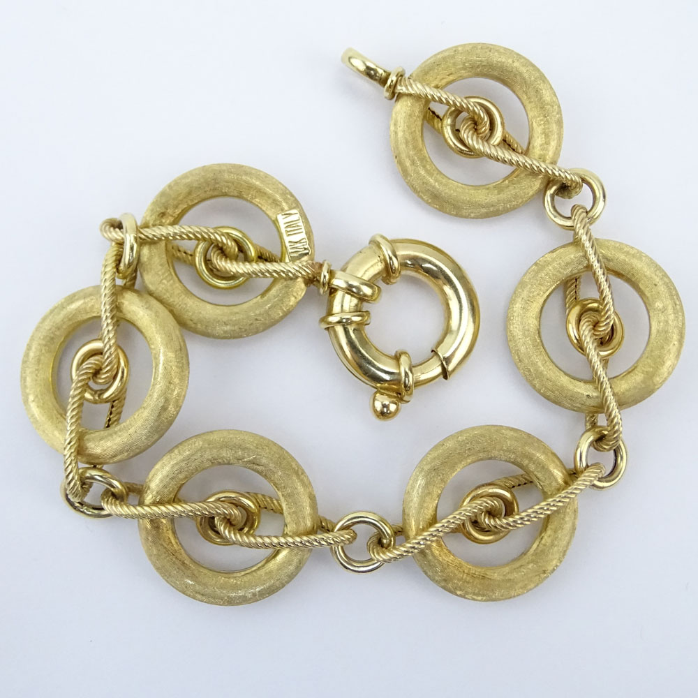 Vintage 14 Karat Yellow Gold Bracelet