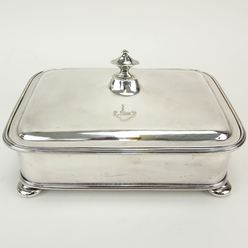 Vintage Silver Plated Covered Serving Dish