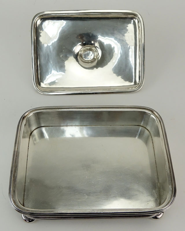 Vintage Silver Plated Covered Serving Dish