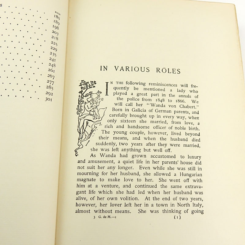 Guy de Maupassant Half Moroccan Leather Cover Books Volume 1-17