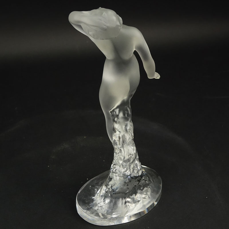 Lalique Crystal "Danseuse Bras Baisse" Figurine