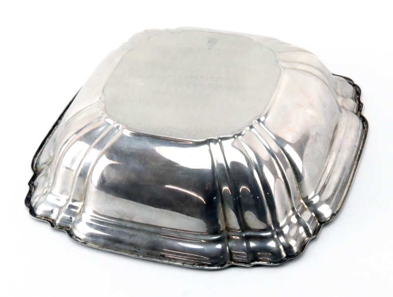 Vintage Gorham Sterling Silver Square Bowl