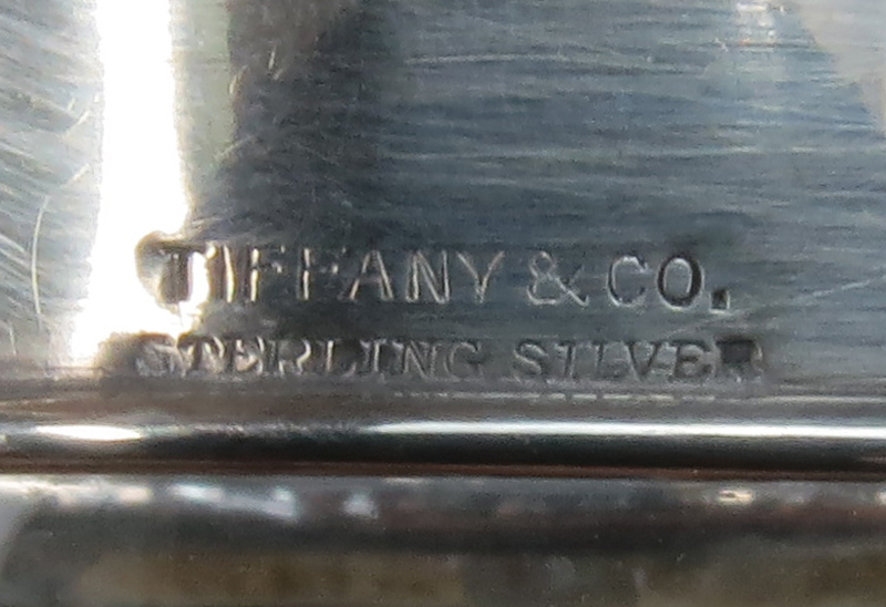 Tiffany & Co. Crystal and Silver Cocktail Pitcher.