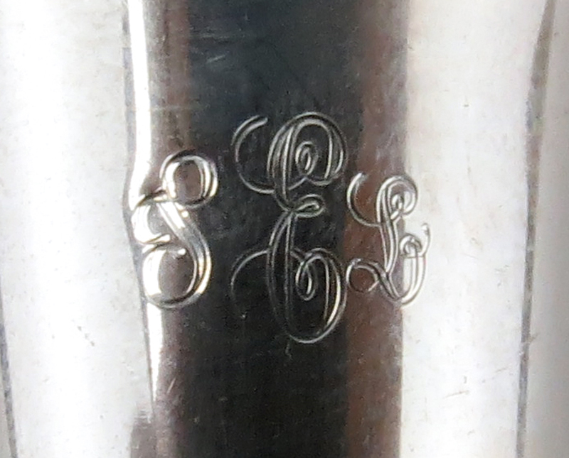 Grouping of Eight (8) Wallace Sterling Silver Cordials