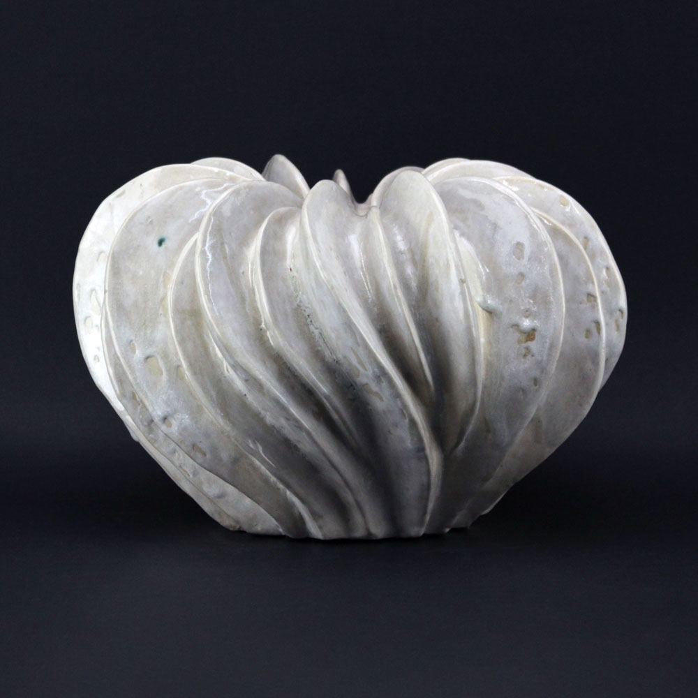 Contemporary Modern Gourd Shaped Glazed Studio Pottery