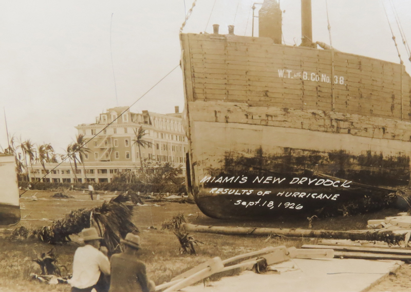 Two (2) Panoramic Photos of 1926 Miami